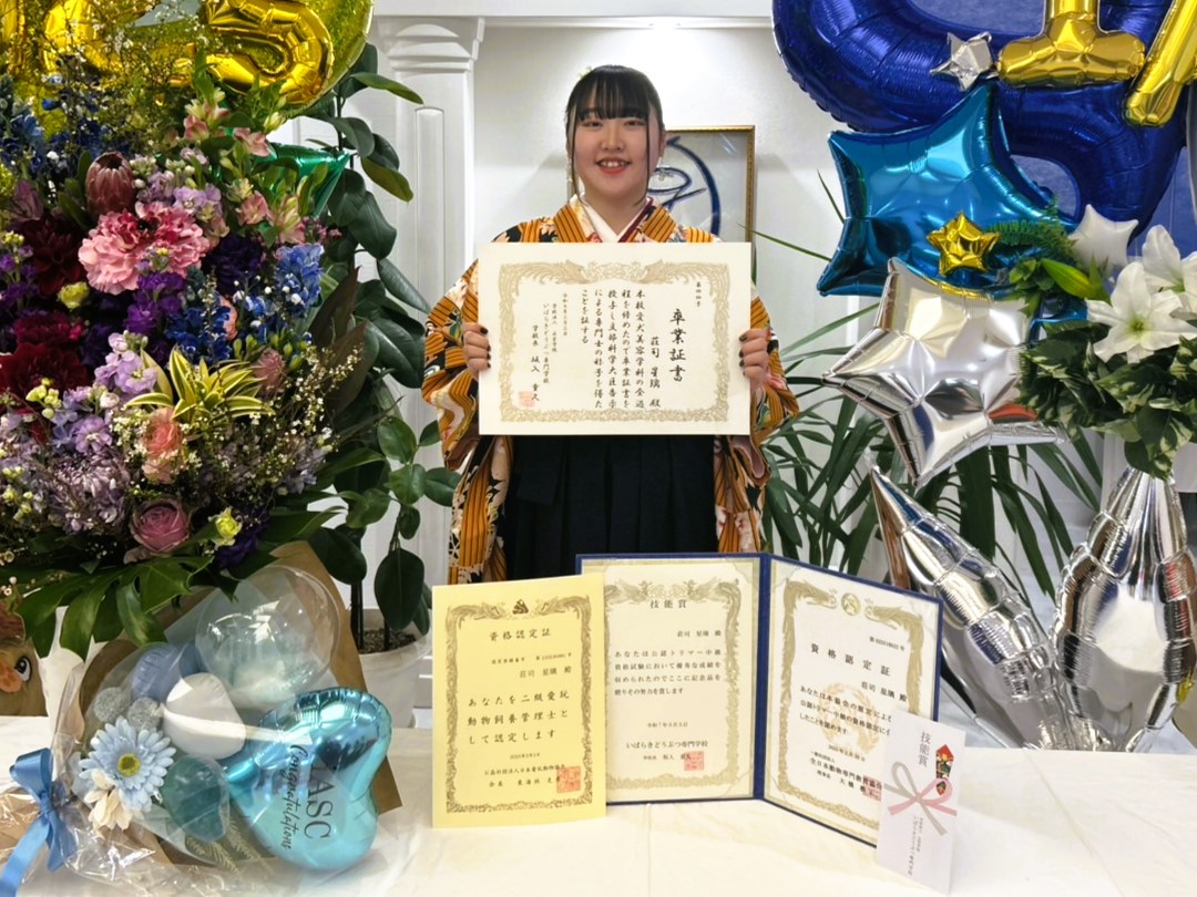 公認トリマー中級技術賞 写真
