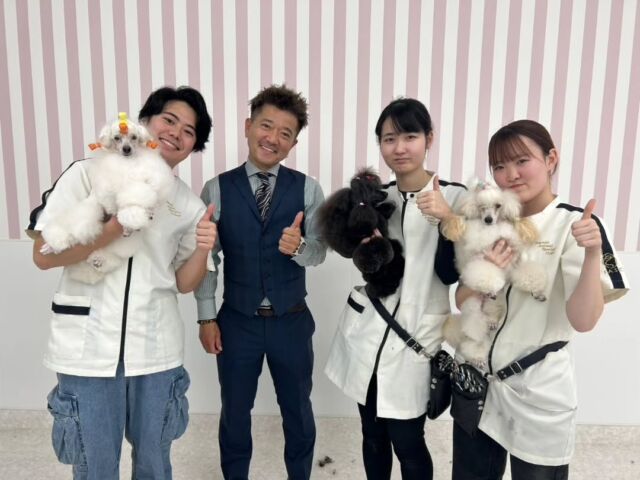 本日は世界で活躍されているS先生による #美容実習 がありました✨

ひとりひとりにアドバイスをくださり、分からないことも丁寧に教えて頂きました📒✏️

楽しいことが大好きなS先生‼️放課後は今流行りのAI加工に💕
また1つ思い出をありがとうございます😊

新学期もよろしくお願い致します🤲
次回もまたよろしくお願いします🥰
🐾
🐾
🐾
 #トイプードル #ビションフリーゼ#コンチネンタルクリップ #ハンドラー #グルーマー#いばらき動物専門学院 #土浦 #担当犬 #ライセンス取得 #実習 #パートナードッグ #可愛い #iASC #いば動 #茨城 #動物 #専門 #学校  #犬 #いぬ #セットアップ #ショークリップ #入賞 #できるのはここだけ #現役のプロから教わる授業