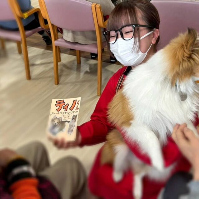 #アニマルセラピー 🐶🌼に行ってきました✨
　
ワンちゃん🐶が好きな方が多く抱っこしてもらいいっぱい撫でてもらいました💕　

利用者様やスタッフの方々も喜んでいただき、参加した学生たちも終始笑顔☺️でした❗

とても楽しいクリスマス会🎅に参加させていただきありがとうございました✨🎄

また癒やしをお届けに行きます✨

今日はありがとうございました🎶
またよろしくお願い致します🙇‍♀️
🐾
🐾
🐾⁡
⁡⁡⁡⁡⁡⁡#いばらきどうぶつ専門学校 #いばらき動物専門学院 #動物専門学校 #いばどう 土浦市 トリマー ドッグトレーナー 動物看護師 動物臨床助士 飼育員 ライセンス取得 実習 パートナードッグ 可愛い iASC いば動 茨城 動物 専門 学校 犬 オープンキャンパス⁡ 個別相談⁡ セラピー⁡  トイプードル