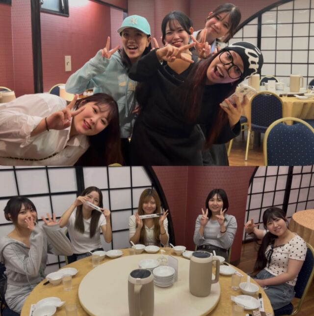 夕食タイム⏰

夕食は… 横浜中華街『四五六菜館別館 』にて
中華料理をいただきました😋💕

円卓におおはしゃぎ🥳
MVPは『エビチリ🍤』
⁡
ごちそうさまでした〜👏
🐾
🐾
🐾
#いばらきどうぶつ専門学校 #iASC #いばどう #動物専門学校 #研修旅行
